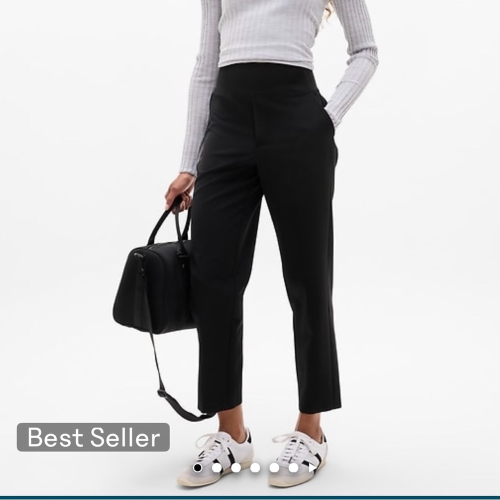 Athleta Black Endless High Rise Pants - size 4